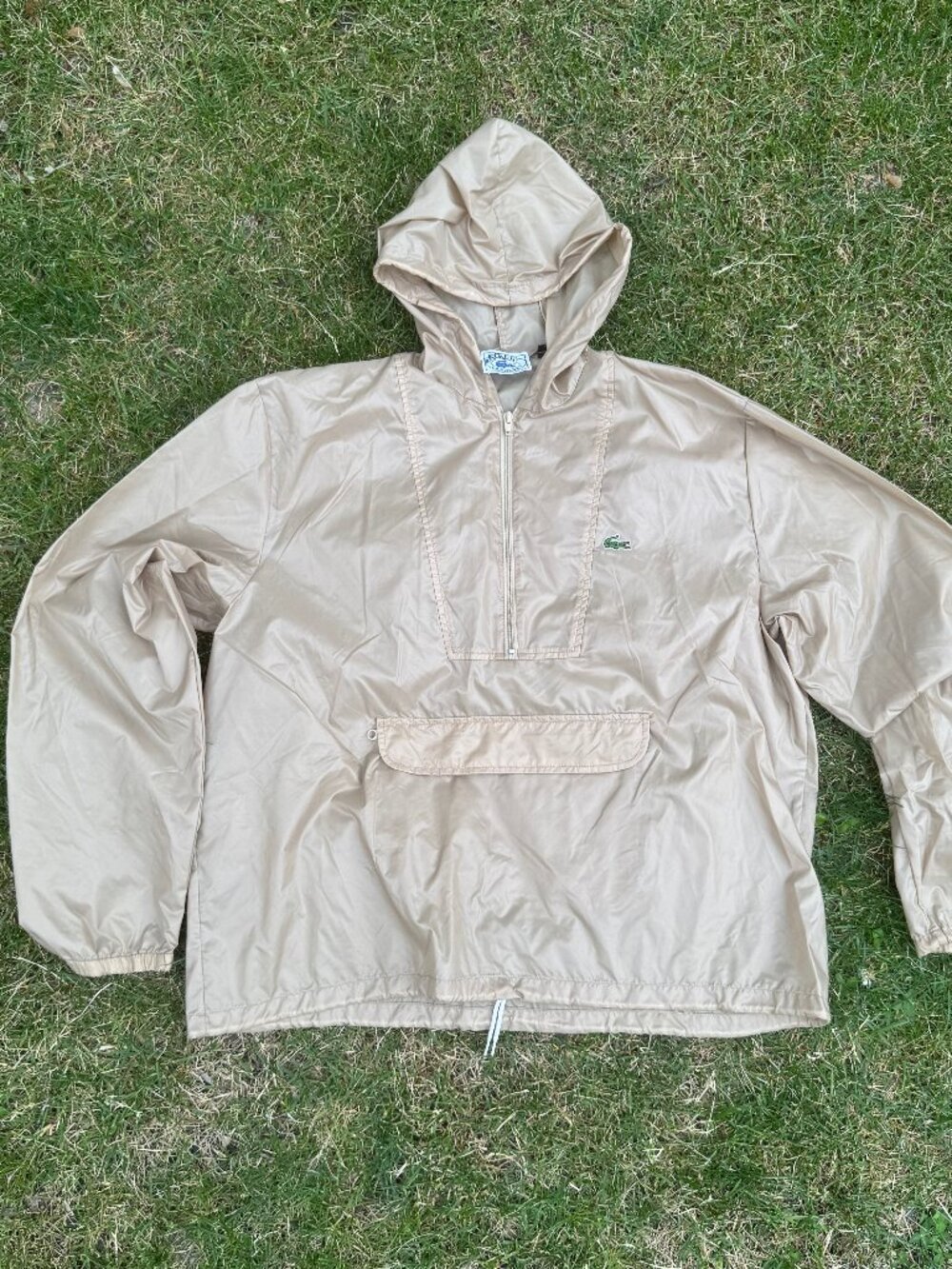 Lacoste Izod - Vintage Windbreaker (Men's) - Beige